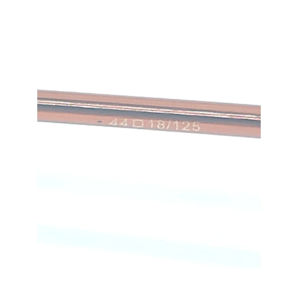 New Balance NBK 43-1 44-18-125 Brown Matte Full Rim Metal Eyeglasses Frame